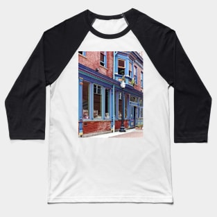 Easton PA - Street With Open Door Baseball T-Shirt